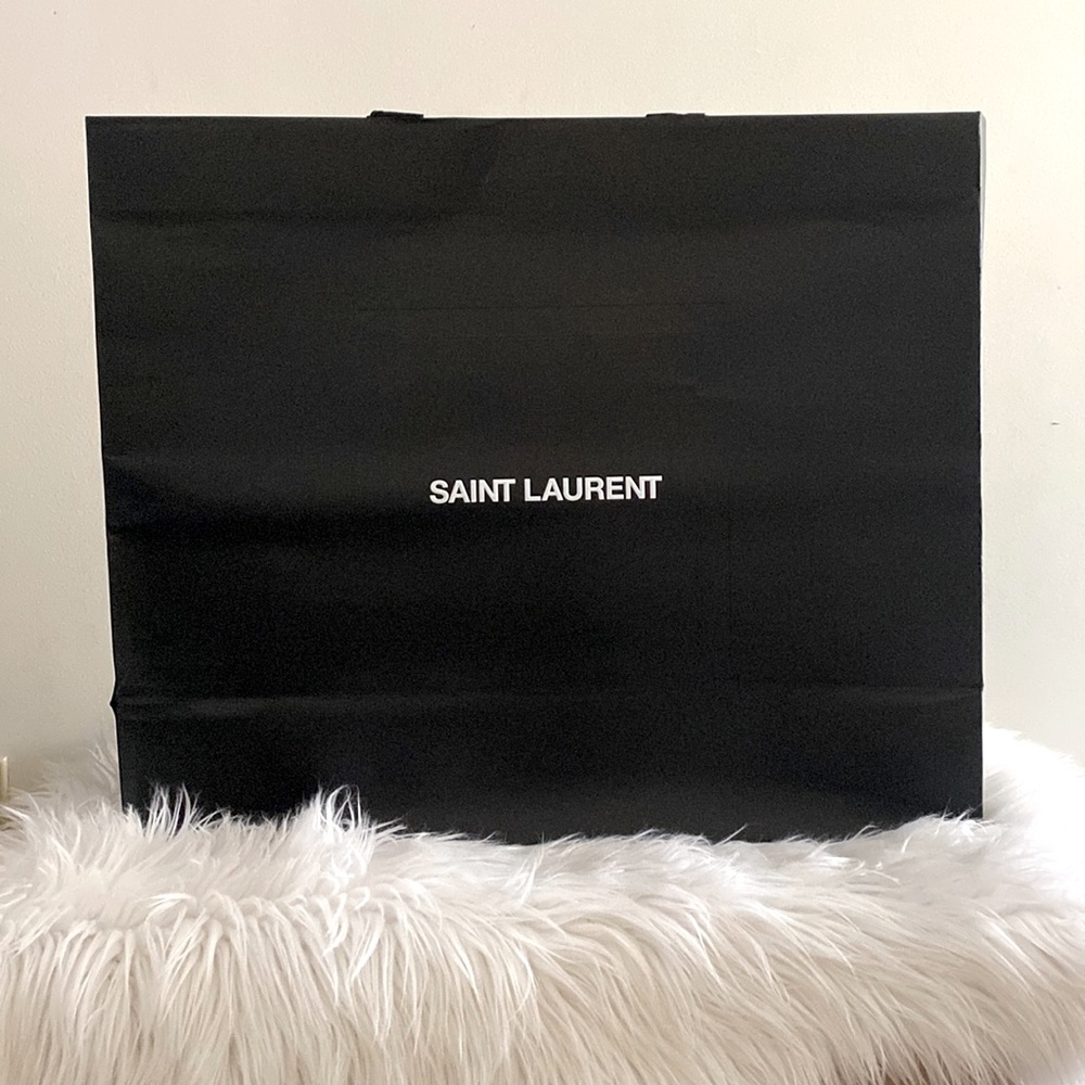 Saint Laurent Large Empty Gift Bag